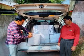 Illegal liquor seized in Raipur