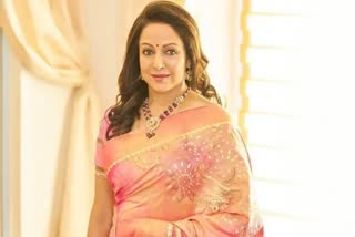 Hema Malini cheeks