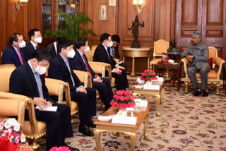 Parliamentary Delegation from Vietnam calls on the President