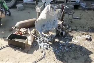 gas cylinder explosion in Kekri, Kekri news