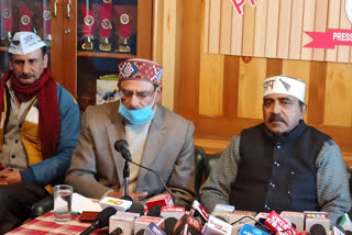 AAP Press Conference in Shimla