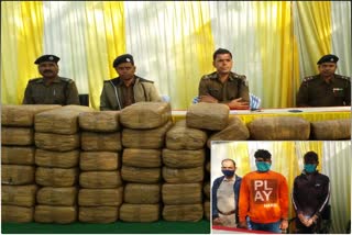 ganja recovered in Ramgarh