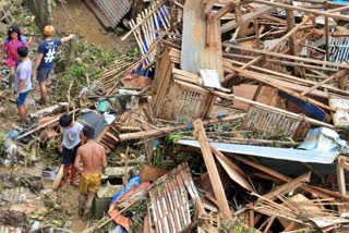 Philippines typhoon, death toll rises in Philippines typhoon, Philippines typhoon news, Philippines typhoon latest news, ಫಿಲಿಪ್ಪಿನ್ಸ್​ ಚಂಡಮಾರುತ, ಫಿಲಿಪ್ಪಿನ್ಸ್​ ಚಂಡಮಾರುತಕ್ಕೆ ಸಾವಿನ ಸಂಖ್ಯೆ ಏರಿಕೆ, ಫಿಲಿಪ್ಪಿನ್ಸ್​ ಚಂಡಮಾರುತ ಸುದ್ದಿ, ಫಿಲಿಪ್ಪಿನ್ಸ್​ ಚಂಡಮಾರುತ ಅಪ್​ಡೇಟ್​ ಸುದ್ದಿ,