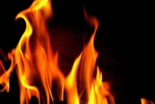 woman burnt to death