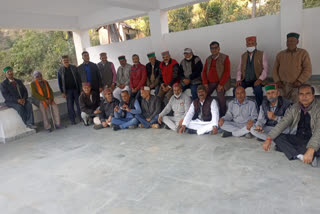 Retired officer meeting in Karsog: