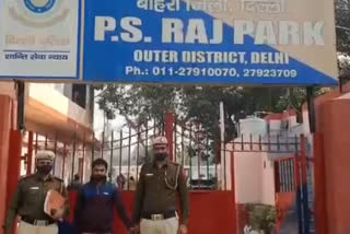 Raj Park police arrested liquor smuggler in delhi