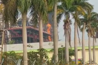 fire at IOC refinery in West Bengal Haldia