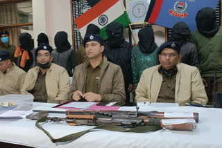 Eight naxalites arrested in Ranchi