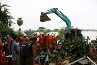 Myanmar jade mine Landslide