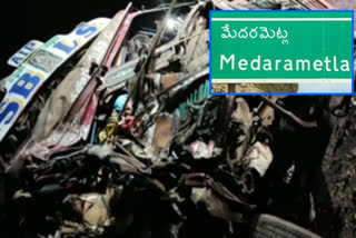 Lorry Accident in Medarametla