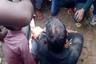 Villagers beat up young man