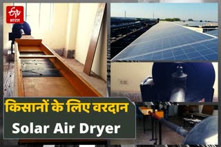 research scholar designed solar air dryer