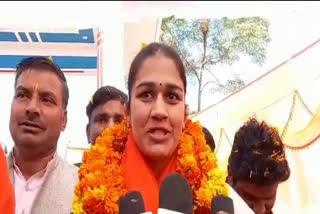 Babita Phogat campaigned for BJP