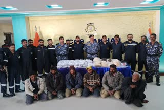 Kutch Drugs Case: 400 કરોડના ડ્રગ્સ સાથે ઝડપાયેલા 6 પાકિસ્તાનીઓના 11 દિવસના રીમાન્ડ મંજૂર