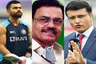 Dilip Vengsarkar Statement  Sports News  Cricket News  विराट कोहली की कप्तानी  विराट कोहली  कप्तानी विवाद  खेल समाचार  चयन समिति  दिलीप वेंगसरकर का बयान  दक्षिण अफ्रीका दौरा  sourav Ganguly  Virat Kohli