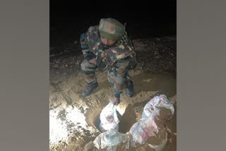 5-kg IED was found in Pulwama Bomb disposal team of Police and Army destroyed it