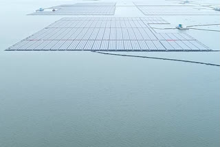 floating solar power plant