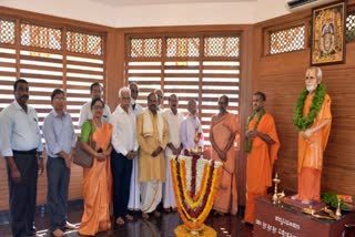 Vishweshara Thirtha swamiji statue and meditation centre inaugurated in Kadaba