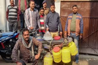Milk Seller Arrested with Liquor in Vaishali