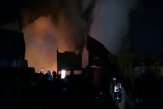 Fire In Warehouse