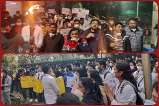 Resident doctors strike in Delhi
