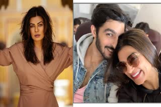 Sushmita Sen And Rohman Shawl