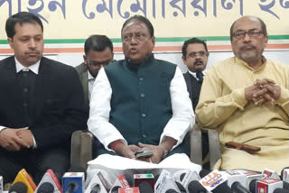 congress will not make alliance with left front for siliguri corporation poll 2022