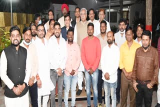 winning councilors met Bhupesh Baghel