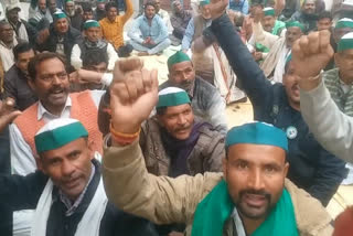 Farmers protest in Muradabad over demands