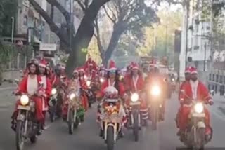 Bikers Christmas Ride in Bengaluru