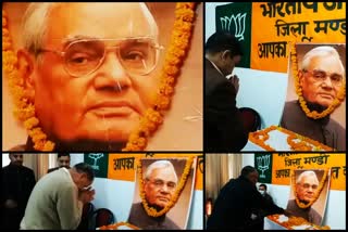 BJP pays tribute to Atal Vajpayee