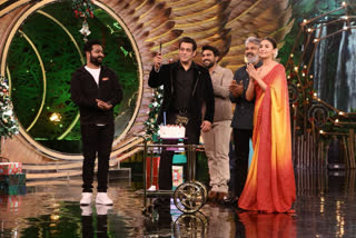 Salmans Pre Birthday celebration at BB house