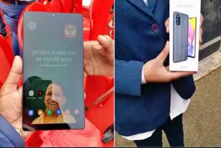Yogi Adityanath doles out mobile phones, tabs to 1 lakh youth on Vajpayee birth anniv
