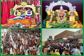 Devotees rush in Bhadradri and Yadadri temples