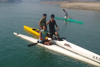 Himachal kayaking and canoeing team