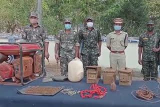 Maoist ammunition dump discovered in Odishas Malkangiri Explosives other equipment recovered