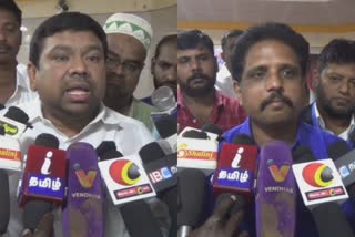 MP Navaskani and Su Venkatesan press meet in Madurai