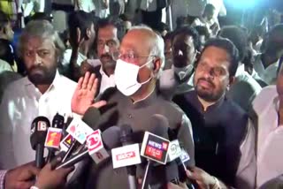 Rajya Sabha Opposition Leader Mallikarjun Kharge