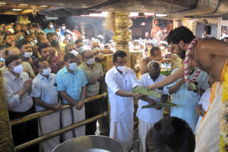 Sabarimala Pilgrimage  മണ്ഡലകാല തീര്‍ഥാടനത്തിന് സമാപനം  ശബരിമല മണ്ഡലപൂജ  ശബരിമലയിൽ തങ്ക അങ്കി ചാർത്തി പൂജ  ശബരിമല മകരവിളക്ക് ഉത്സവം  Sabarimala Mandalapooja Pilgrimage