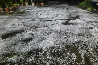 Hailstorm at Karbi Anglong