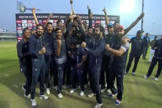 Himachal Won Vijay Hazare Trophy