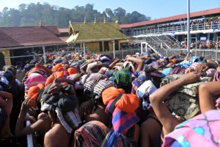 sabarimala pilgrimage latest  sabarimala mandala pooja latest  മണ്ഡല പൂജ തിരക്ക്  അയ്യപ്പ ദര്‍ശനം  സന്നിധാനം നോഡൽ ഓഫിസര്‍