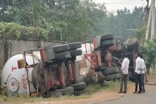 parawada LPG Tanker accident, accident in ap