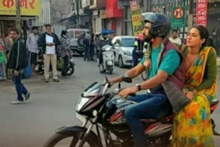 vicky kaushal sara ali khan bike ride