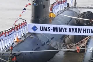 chinese submarine in Myanmar