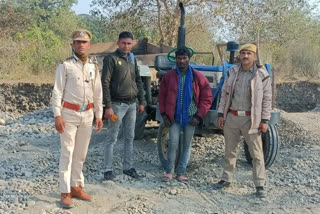 illegal mining in Bhuppur