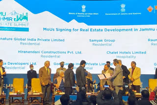 Jammu and Kashmir government ink MoU with real estate investors