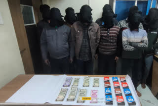 12 Gambler Arrested in a Police Raid