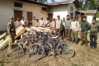 মিছামাৰীৰ সোণাই-ৰূপাই বন্যপ্ৰাণী অভয়াৰণ্যত বনধ্বংস কাৰ্য