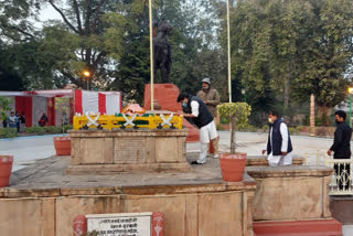 jyotiraditya Scindia Tribute to Rani Laxmi Bai